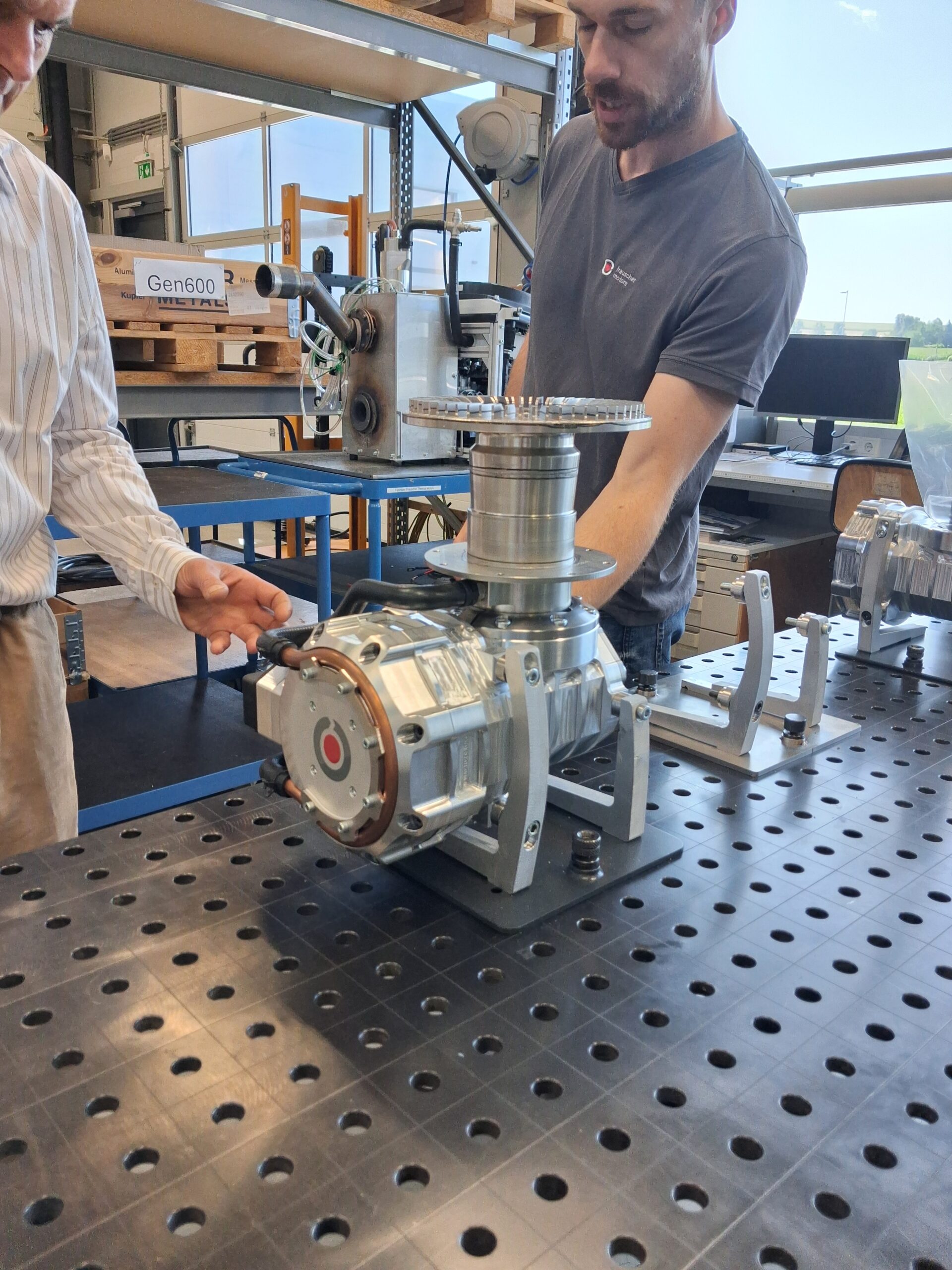 Moeur Stirling Alpha-Gamma 1 Kw